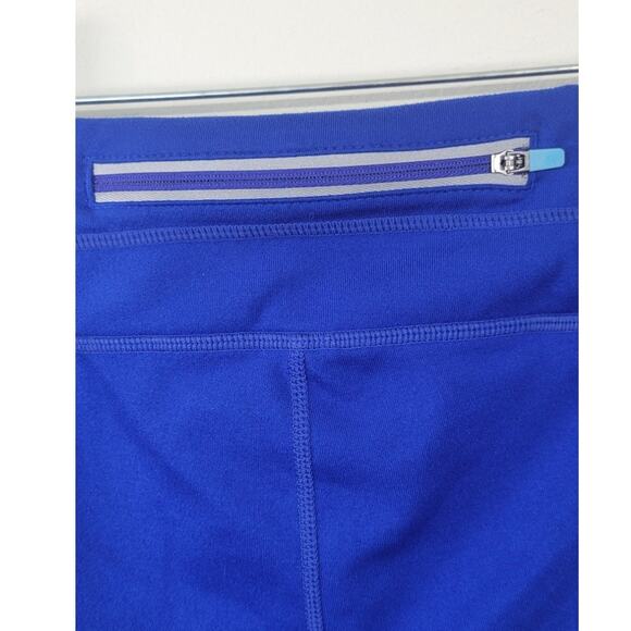 Athleta Leggings Womens Medium Ankle Side Pockets Athletic Sporty Workout Pants - Picture 8 of 12